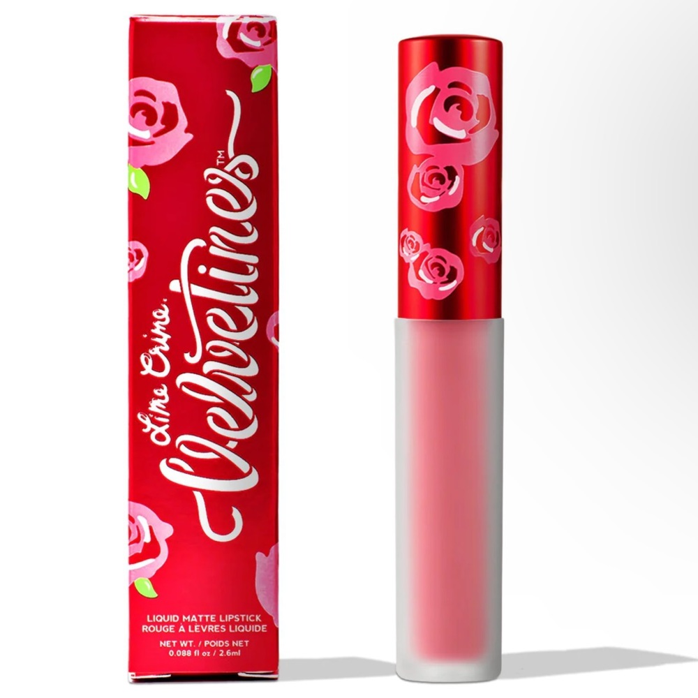 BNIB Lime Crime liquid lip - Petal Pink